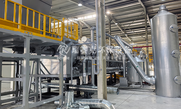 廢舊鋰離子電池循環熱解回收再利用設備工藝進程提速